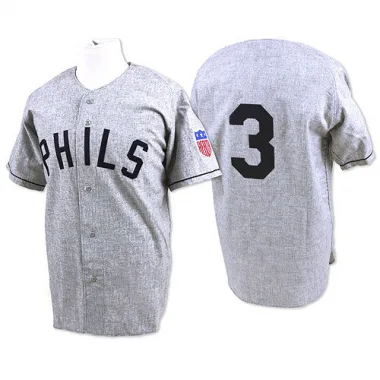 Chuck Klein 1936 Philadelphia Phillies Mitchell & Ness Authentic Throwback  Jersey - Cream