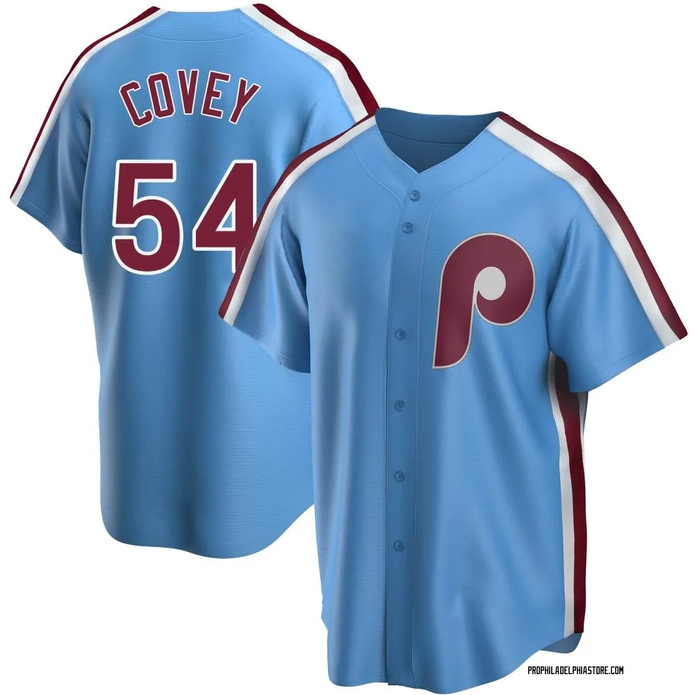 Philadelphia Phillies Youth Light Blue Cooperstown Replica