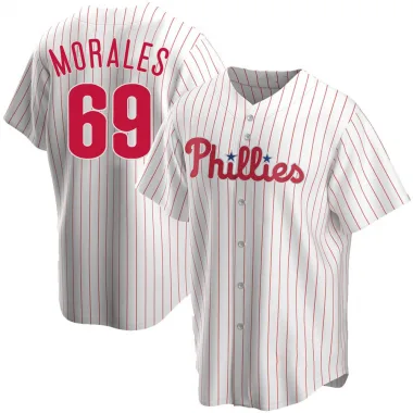 Edmundo Sosa Men's Philadelphia Phillies Jersey - Black/White Replica