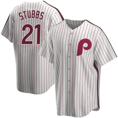 Phillies GARRETT STUBBS SIGNED Jersey JSA / COA Powder Blue XL