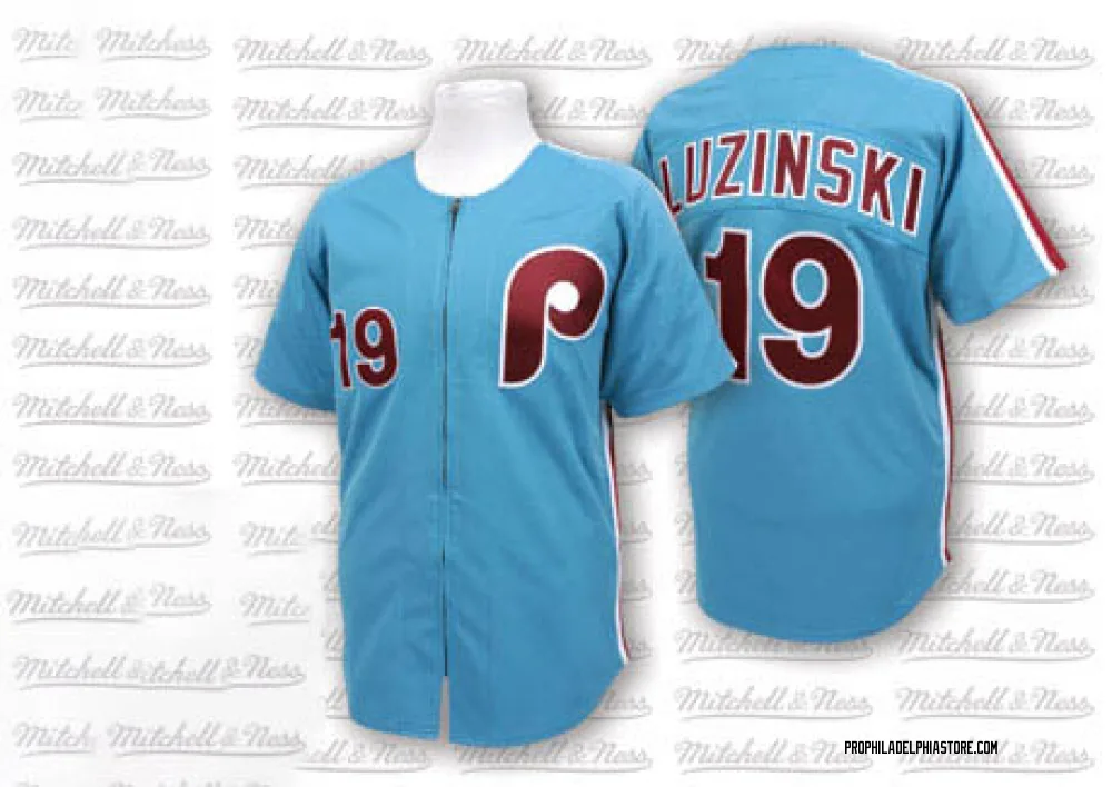 Greg Luzinski Philadelphia Phillies Signed Throwback Maroon Jersey