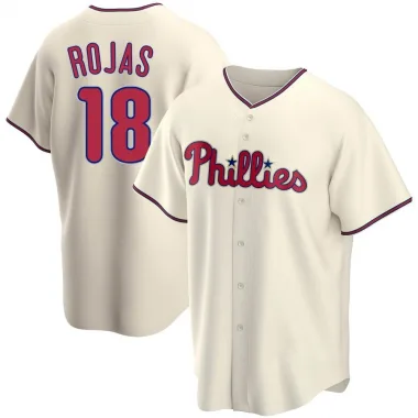Johan Rojas Philadelphia Phillies Youth Navy Name and Number