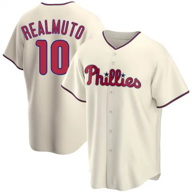 J.T. Realmuto Men's Replica Philadelphia Phillies Cream Alternate
