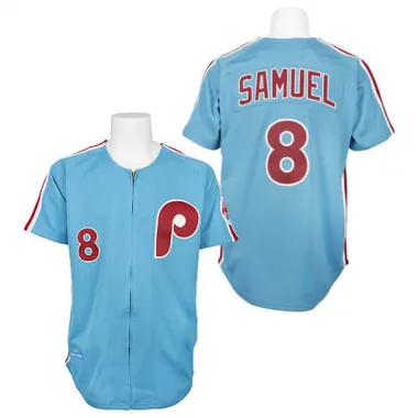 1989 Juan Samuel Philadelphia Phillies Rawlings Pro Cut Authentic MLB Jersey  Size 40 – Rare VNTG