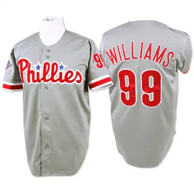 Mitch Williams Philadelphia Phillies Mitchell & Ness 1993 Throwback Player  Jersey - Red