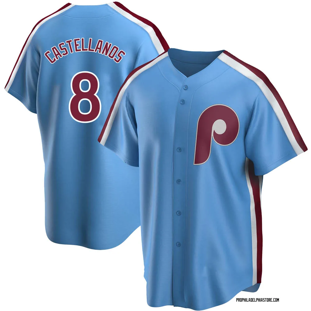 Nick Castellanos Philadelphia Phillies Big & Tall Replica Player Jersey -  Light Blue