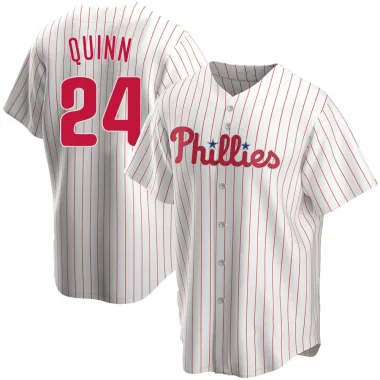 Roman Quinn Men's Authentic Philadelphia Phillies White Home