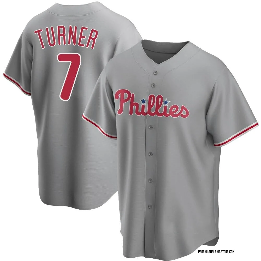 MLB Philadelphia Phillies (Trea Turner) Men's Replica Baseball Jersey